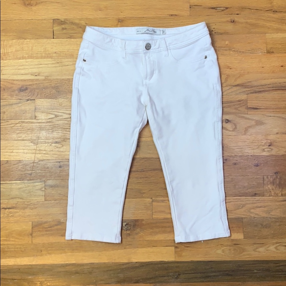 JW MAZZ-WHITE JEAN STRETCH CAPRIS USA XL